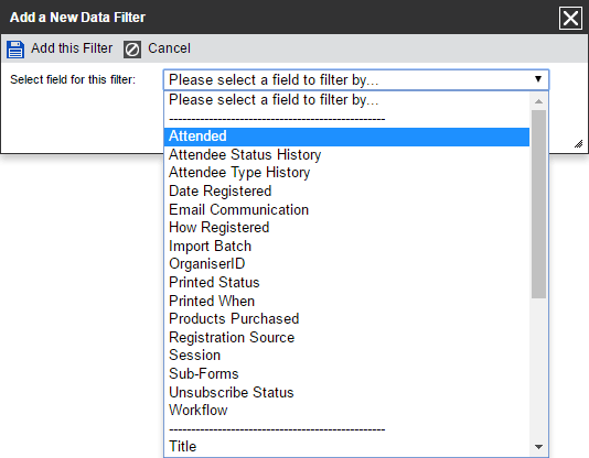 Comprehensive reporting system